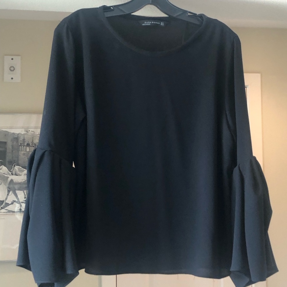 Zara Bell Sleeve Top - Small